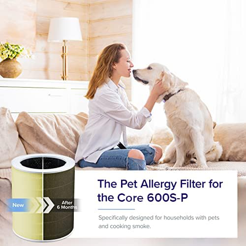 Levoit Core 600S - P Replacement Filter | 3 - Stage Filtration - Levoit